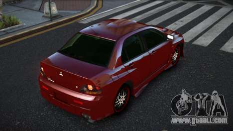 Mitsubishi Lancer EVO VIII SNC for GTA 4