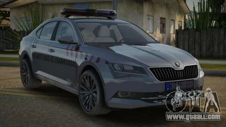 Skoda SuperB 2018 Nemzeti Ado-es Vamhivatal for GTA San Andreas