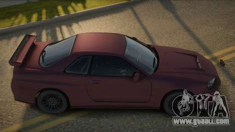 2002 Nissan Skyline R34 for GTA San Andreas