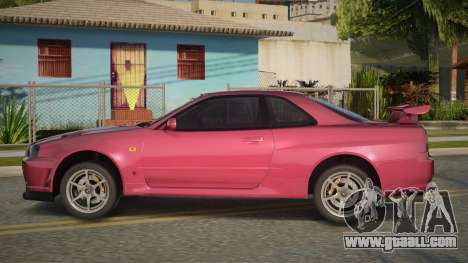 Nissan Skyline R34 GT-R V-Spec for GTA San Andreas