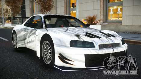 Nissan Skyline R34 YHL S4 for GTA 4