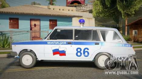 VAZ 2104 Moscow Police for GTA San Andreas