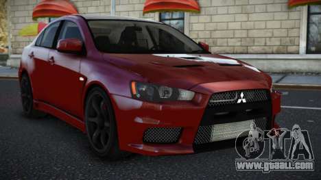 Mitsubishi Lancer Evolution X Ruwwokem for GTA 4