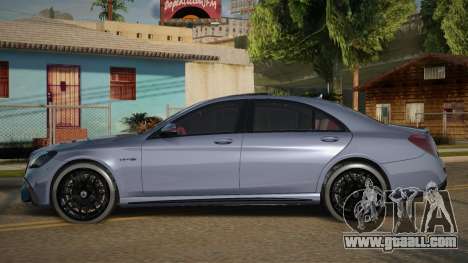 Mercedes-Benz S63 AMG W222 Full Black for GTA San Andreas