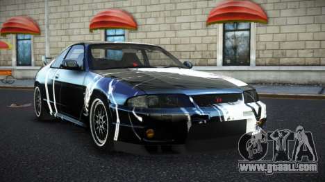 Nissan Skyline R33 Elnale S4 for GTA 4