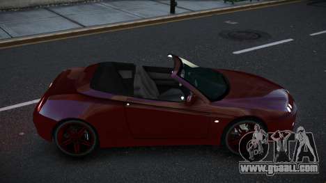 Alfa Romeo Spider Xeyxewuca for GTA 4