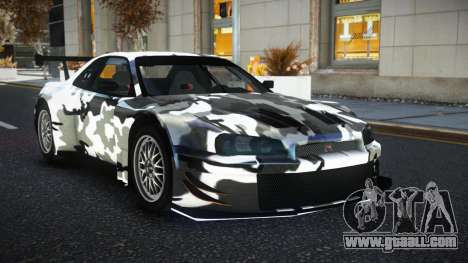 Nissan Skyline R34 YHL S6 for GTA 4