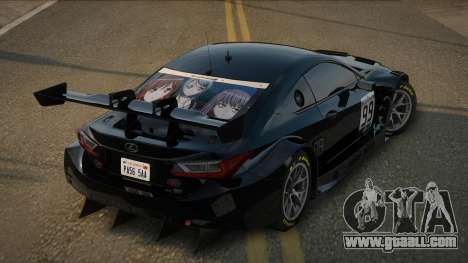 Lexus RC-F JP for GTA San Andreas