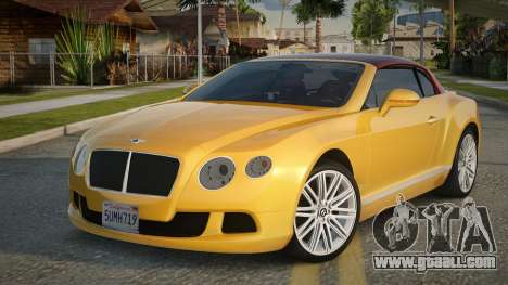 Bentley Continental GT Vinla for GTA San Andreas