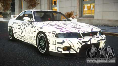 Nissan Skyline R33 Tixol S1 for GTA 4