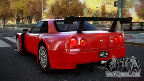 Nissan Skyline R34 YHL for GTA 4