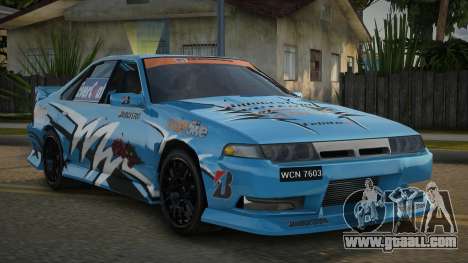 Nissan Cefiro A31 Biru Impak Maksima for GTA San Andreas