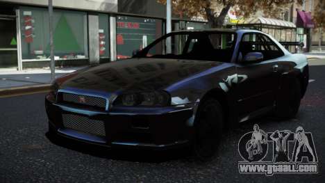 Nissan Skyline R34 Minkuja for GTA 4