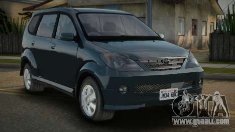 2005 Toyota Avanza 1.3 S for GTA San Andreas