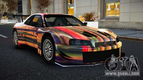 Nissan Skyline R34 YHL S11 for GTA 4