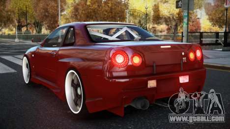 Nissan Skyline R34 Nadeabithy for GTA 4