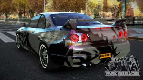 Nissan Skyline R33 Tixol S13 for GTA 4