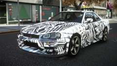 Nissan Skyline R34 JML S1 for GTA 4