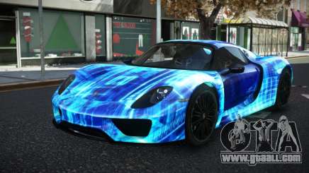 Porsche 918 Vorgy S2 for GTA 4