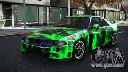 Nissan Skyline R33 Tixol S2 for GTA 4