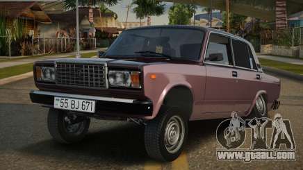 Vaz 2107 Aze Style for GTA San Andreas