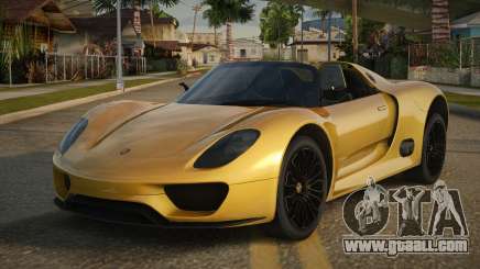 Porsche 918 Spyder V1.0 for GTA San Andreas