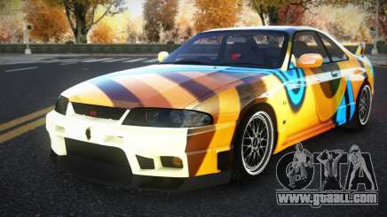Nissan Skyline R33 Elnale S12 for GTA 4