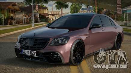 Mercedes-Benz S63 AMG W222 v1.2 for GTA San Andreas