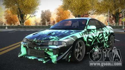 Mitsubishi Eclipse Iadees S6 for GTA 4