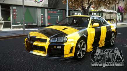 Nissan Skyline R34 JML S13 for GTA 4