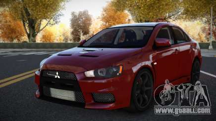 Mitsubishi Lancer Evolution X Ruwwokem for GTA 4