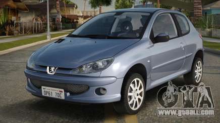 Peugeot 206 GTI V1.1 for GTA San Andreas