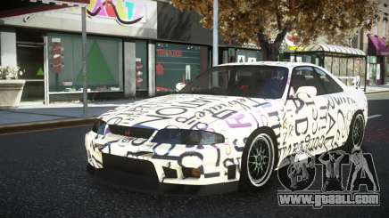 Nissan Skyline R33 Tixol S1 for GTA 4