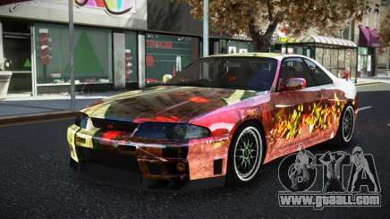 Nissan Skyline R33 Tixol S3 for GTA 4