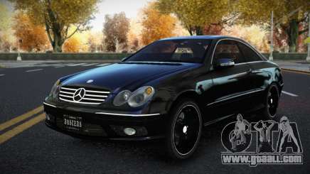 Mercedes-Benz CLK55 AMG Pakugu for GTA 4