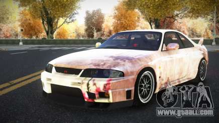 Nissan Skyline R33 Elnale S8 for GTA 4
