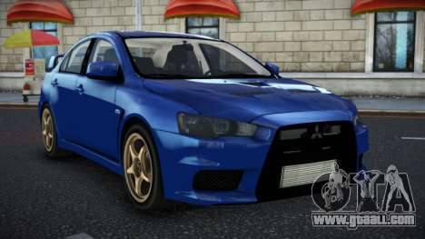 Mitsubishi Lancer Evolution X Ziwasef for GTA 4