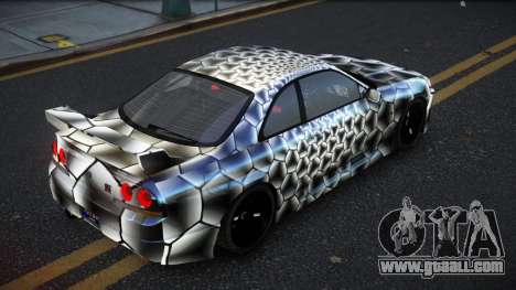 Nissan Skyline R33 Cogelria S5 for GTA 4