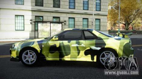 Nissan Skyline R34 Richtiny S11 for GTA 4