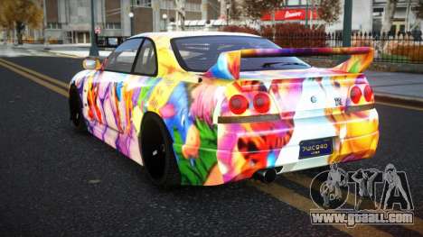 Nissan Skyline R33 Cogelria S1 for GTA 4