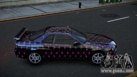 Nissan Skyline R34 Richtiny S3 for GTA 4