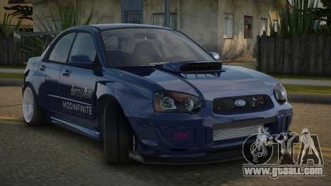 Subaru Impreza WRX STI Jenstin for GTA San Andreas
