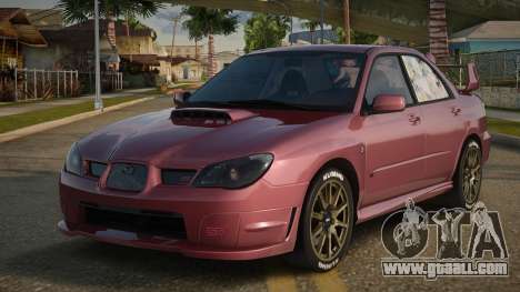 Subaru Impeza WRX STI Ganeltin for GTA San Andreas