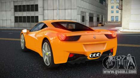 Ferrari 458 Zipir for GTA 4