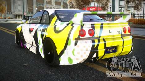 Nissan Skyline R33 Cogelria S7 for GTA 4