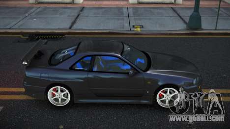 Nissan Skyline R34 Nepufifu for GTA 4