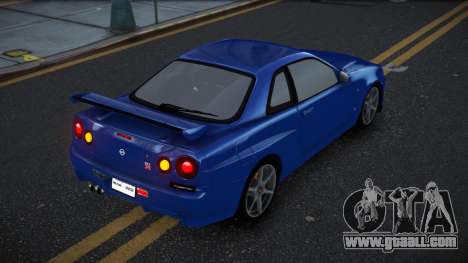 Nissan Skyline R34 Medjur for GTA 4