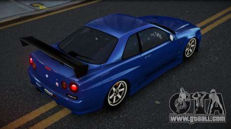 Nissan Skyline R34 Kanana for GTA 4