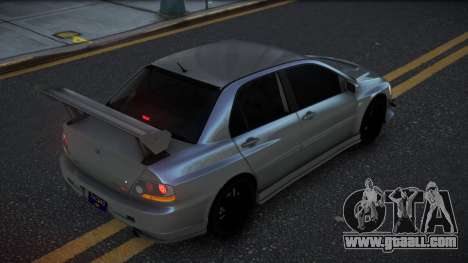 Mitsubishi Lancer Evolution VIII Zoluzevac for GTA 4