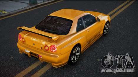 Nissan Skyline R34 Duju for GTA 4